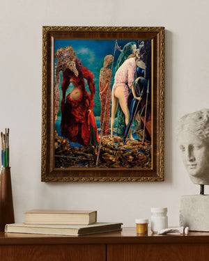 Max Ernst - Antipapa Fine Art Baskı