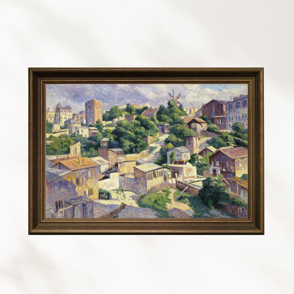 Maximilien Luce - Montmartre’da Çalılık