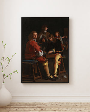 Michael Sweerts - Dama Oyuncuları poster