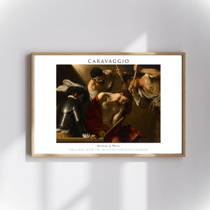 Michelangelo Merisi Caravaggio - Dikenli Taç Giydirilmesi poster