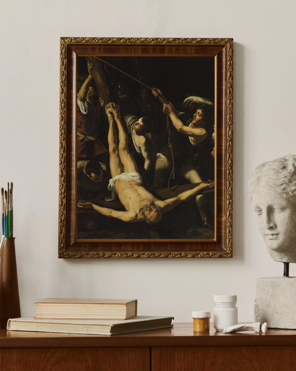 Michelangelo Merisi da Caravaggio - Aziz Petrus’un Şehadeti Çerçeve