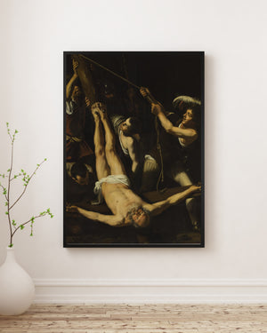 Michelangelo Merisi da Caravaggio - Aziz Petrus’un Şehadeti Poster