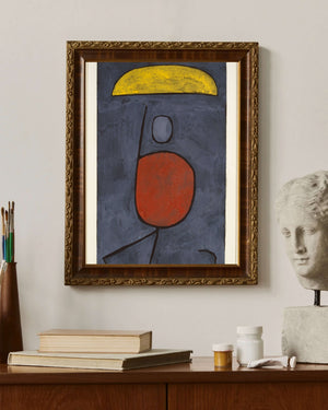 Paul Klee - Şemsiyeli Figür fine art baskı