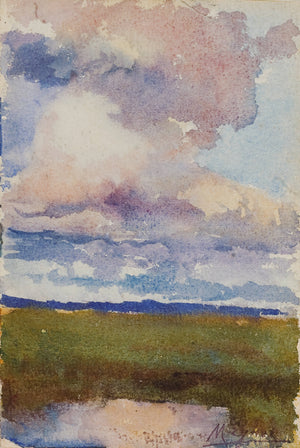 Koloman Moser - Landscape in Salzburg