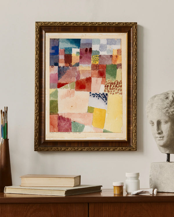 Paul Klee - Hammamet'ten Bir Manzara
