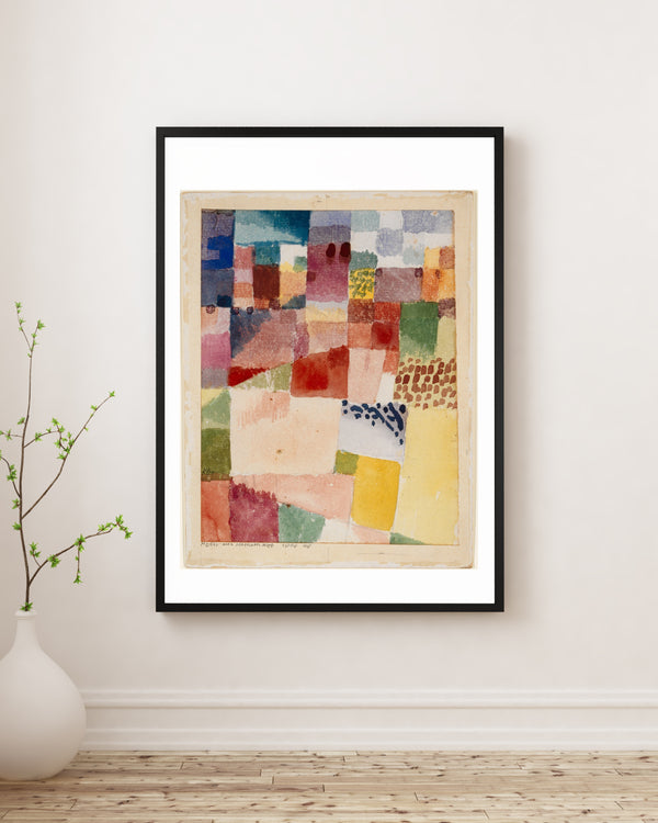Paul Klee - Hammamet'ten Bir Manzara