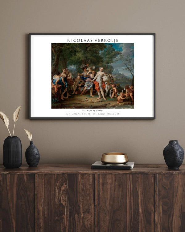 Nicolaas Verkolje - Europa’nın Kaçırılışı çerçeve