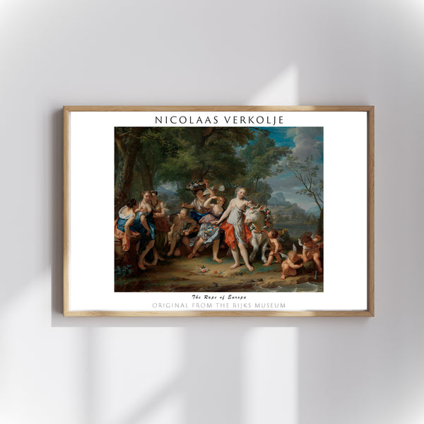 Nicolaas Verkolje - Europa’nın Kaçırılışı poster