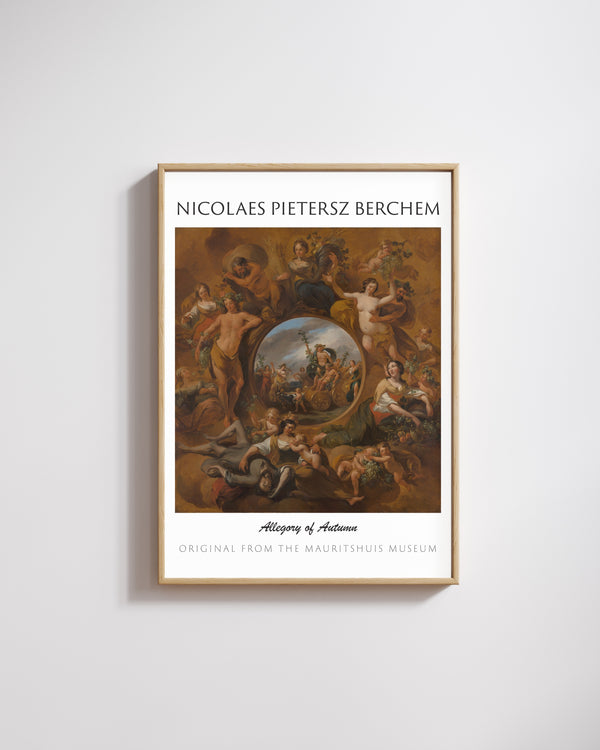 Nicolaes Pietersz Berchem-Sonbahar Alegorisi