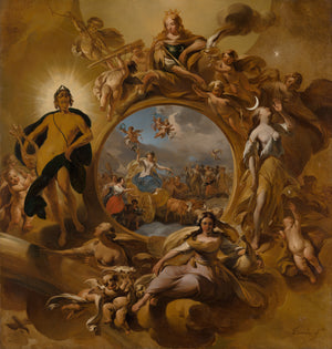 Nicolaes Pietersz Berchem - İlkbahar Alegorisi tablo