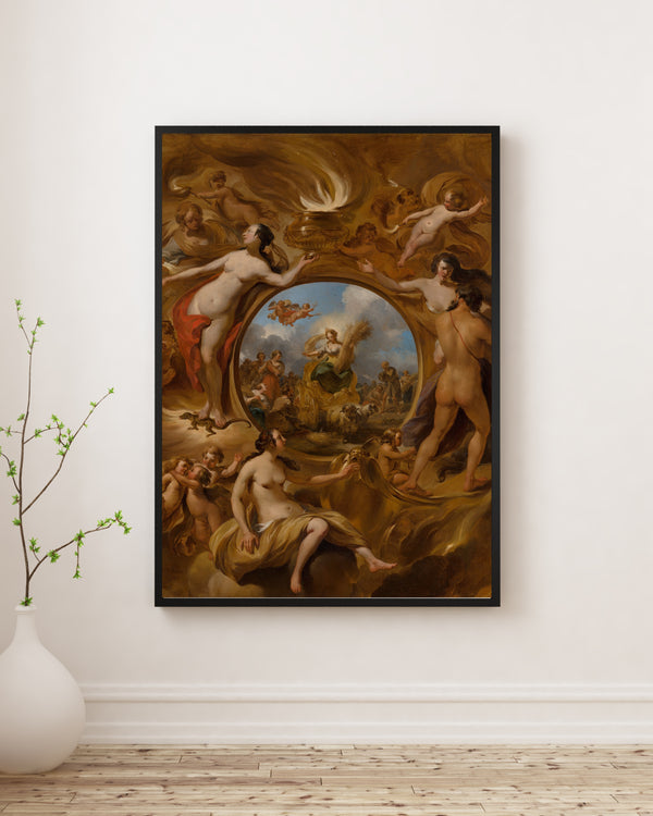 Nicolaes Pietersz Berchem - Yaz Alegorisi poster