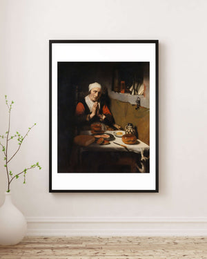 Nicolaes Maes - Sonsuz Dua Fine Art Baskı