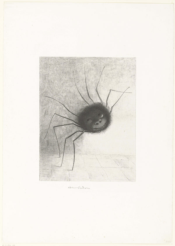 Odilon Redon - The Spider Tablo