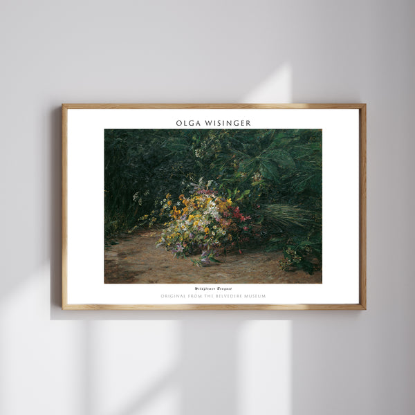 Olga Wisinger-Kır Çiçeklerinden Buket