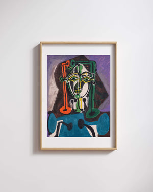 Pablo Picasso - Kadın Büstü fine art baskı