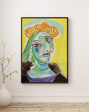 Pablo Picasso - Bir Kadının Büstü poster