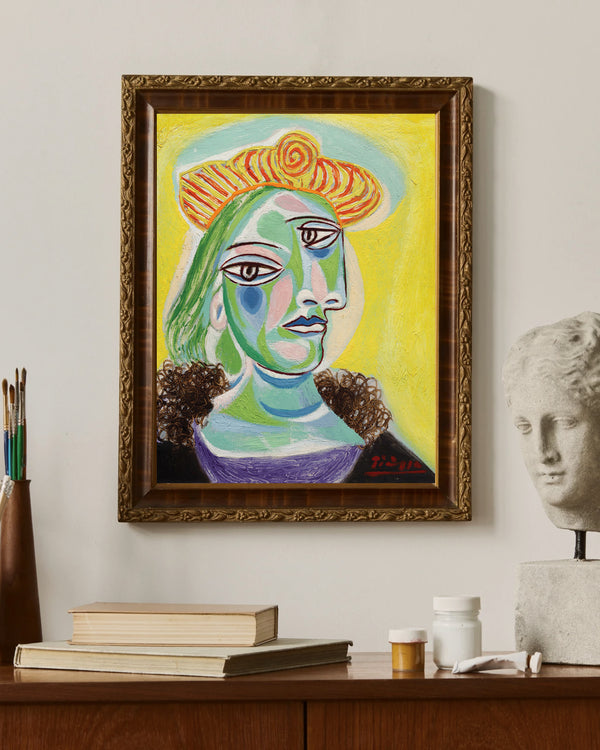 Pablo Picasso - Bir Kadının Büstü çerçeve
