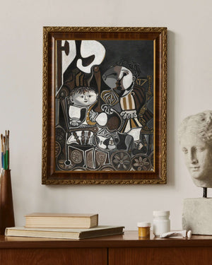 Pablo Picasso - Claude et Paloma çerçeve