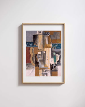 Pablo Picasso - Gitar ve Keman Fine Art Baskı