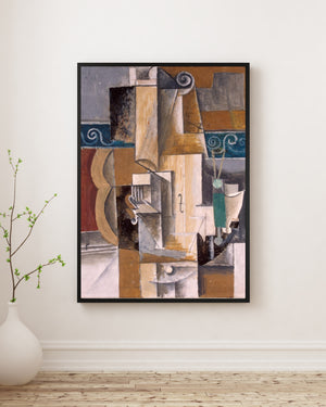 Pablo Picasso - Gitar ve Keman Poster
