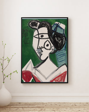 Pablo Picasso - Arlesli Kadın poster