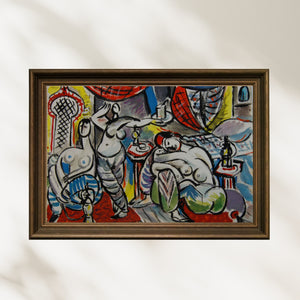 Pablo Picasso - Cezayirli Kadınlar poster
