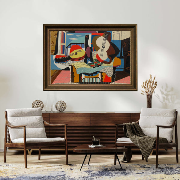 Pablo Picasso - Mandolin ve Gitar çerçeve