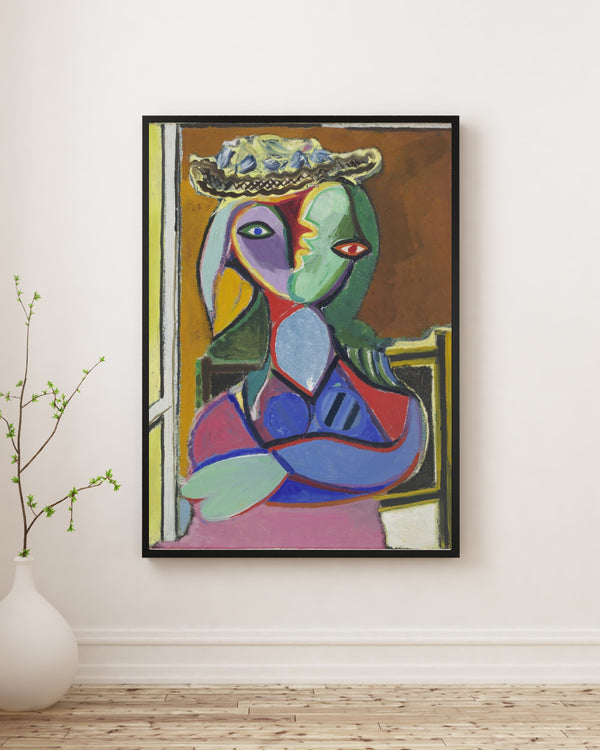 Pablo Picasso - Pencere Kenarında Oturan Kadın