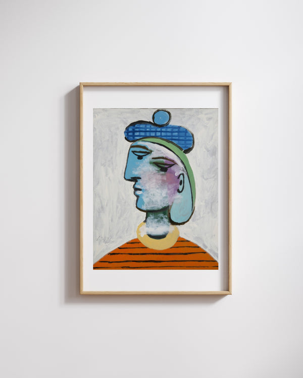 Pablo Picasso - Mavi Bereli Marie Thérèse fine art