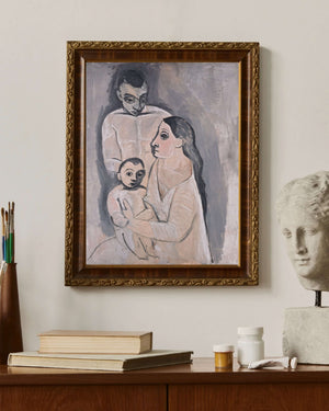 Pablo Picasso - Kadın ve Çocuk Sonbahar çerçeve