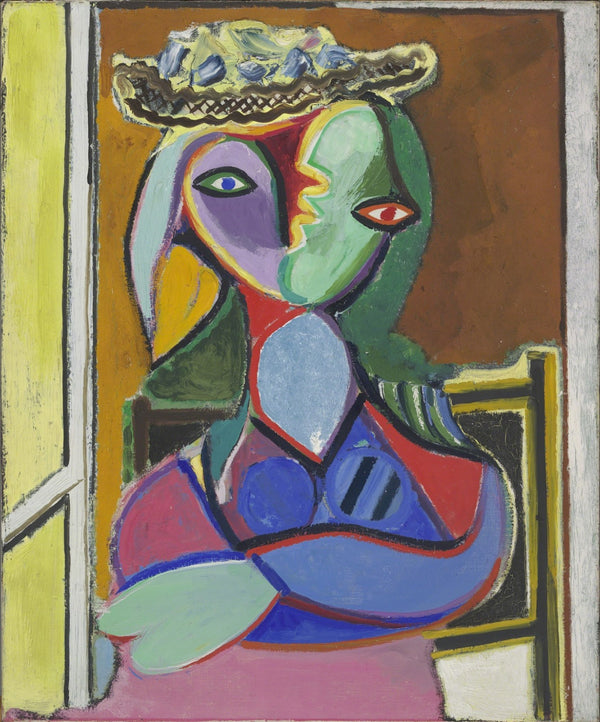 Pablo Picasso - Pencere Kenarında Oturan Kadın