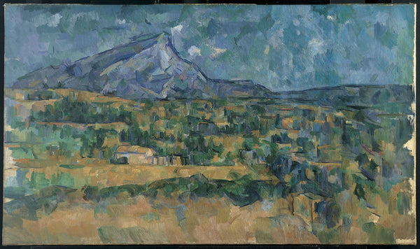 Paul Cézanne - Sainte-Victoire Dağı Tablo