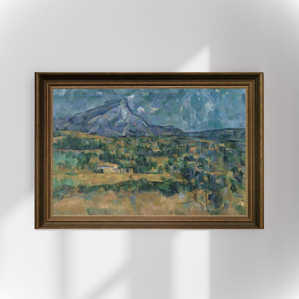 Paul Cézanne - Sainte-Victoire Dağı Poster