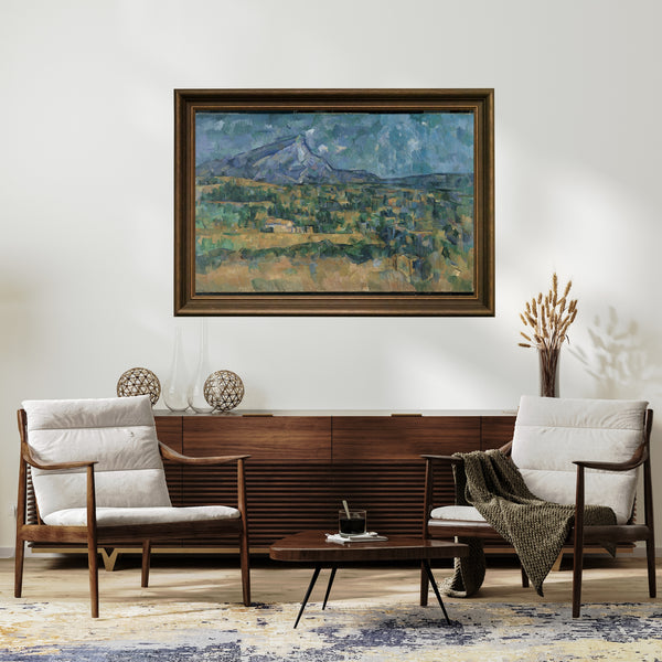 Paul Cézanne - Sainte-Victoire Dağı Çerçeve