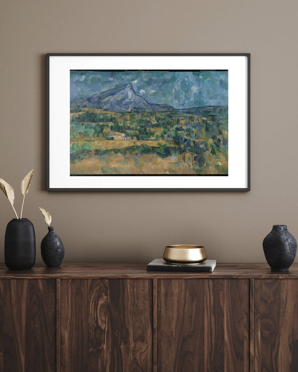 Paul Cézanne - Sainte-Victoire Dağı Fine Art Baskı