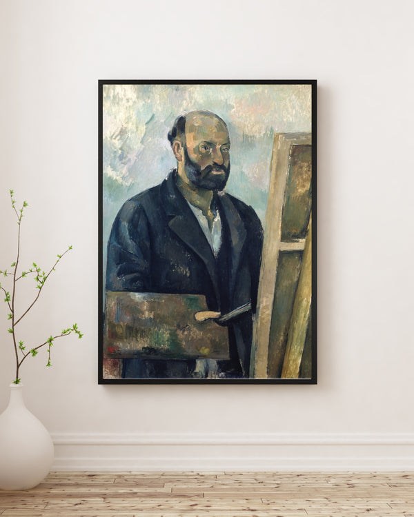 Paul Cézanne - Paletli Otoportre