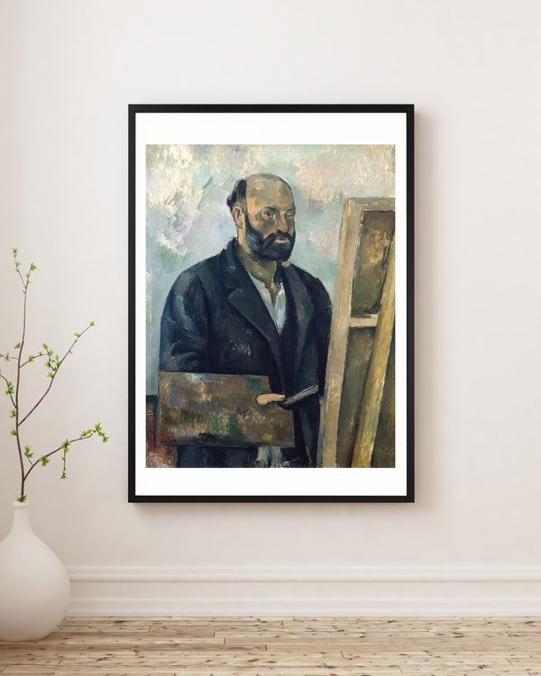 Paul Cézanne - Paletli Otoportre