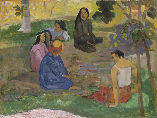 Paul Gauguin - Konuşma Tablo