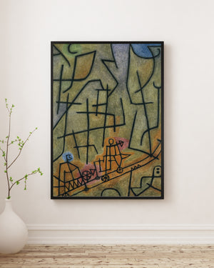 Paul Klee - Rayé de la Liste poster