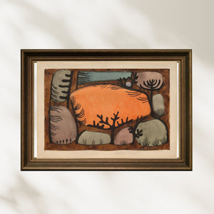 Paul Klee - Ormanda Gün poster