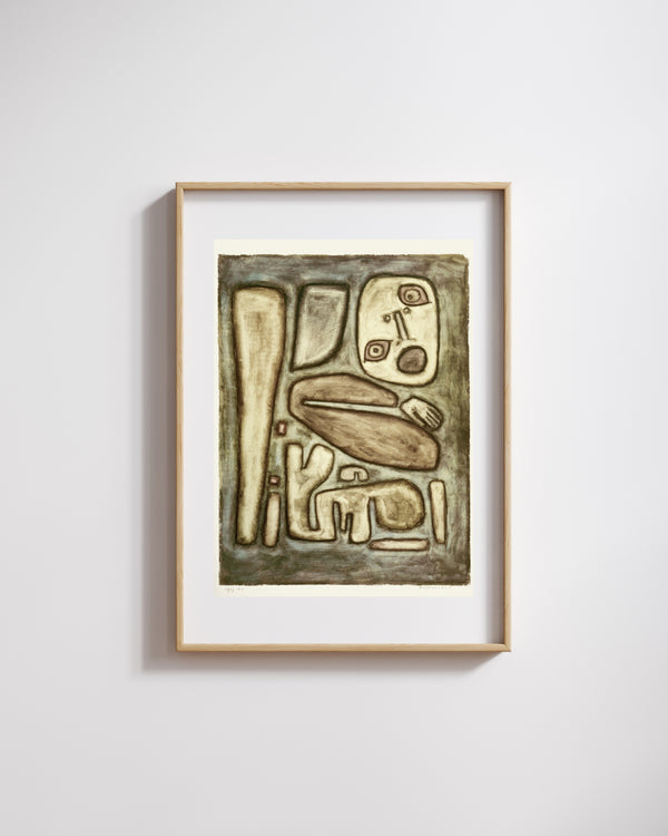 Paul Klee - Korku Patlaması III fine art baskı