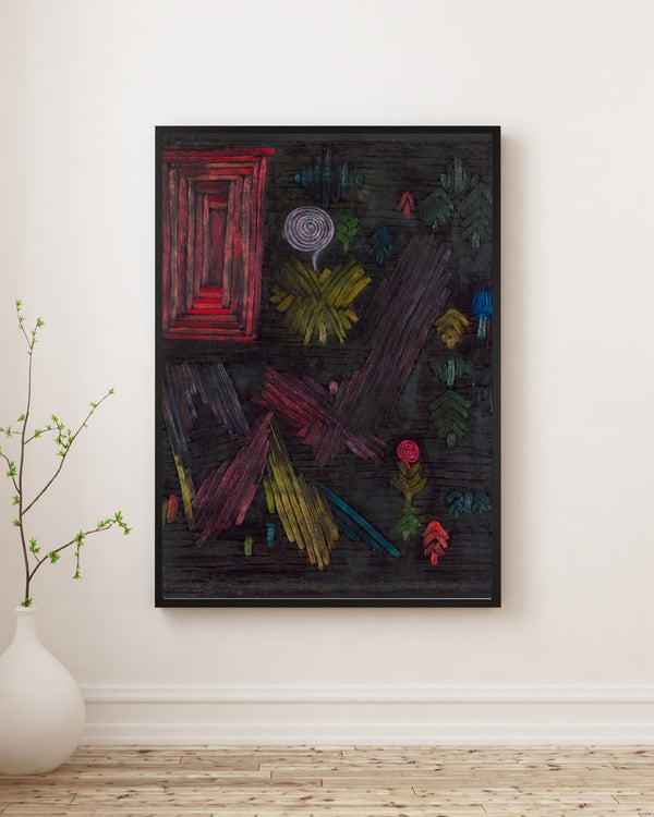 Paul Klee - Bahçedeki Kapı poster