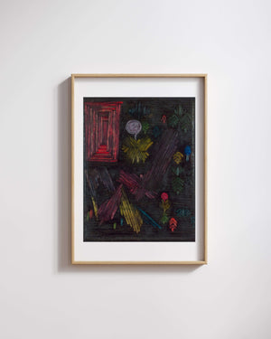Paul Klee - Bahçedeki Kapı fine art baskı