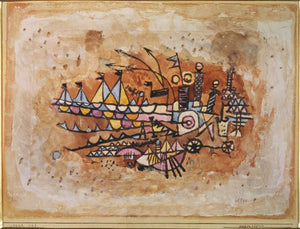 Paul Klee - Sahnenin Bir Parçası tablo