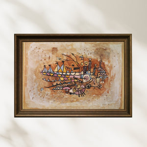 Paul Klee - Sahnenin Bir Parçası poster