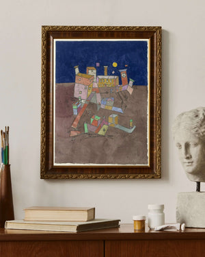 Paul Klee - G.'den Parti çerçeve