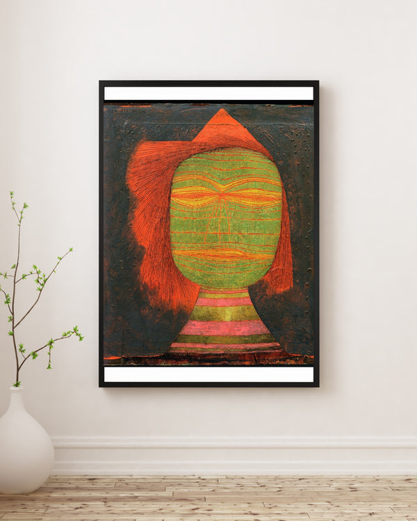 Paul Klee - Bir Adamın Başı poster