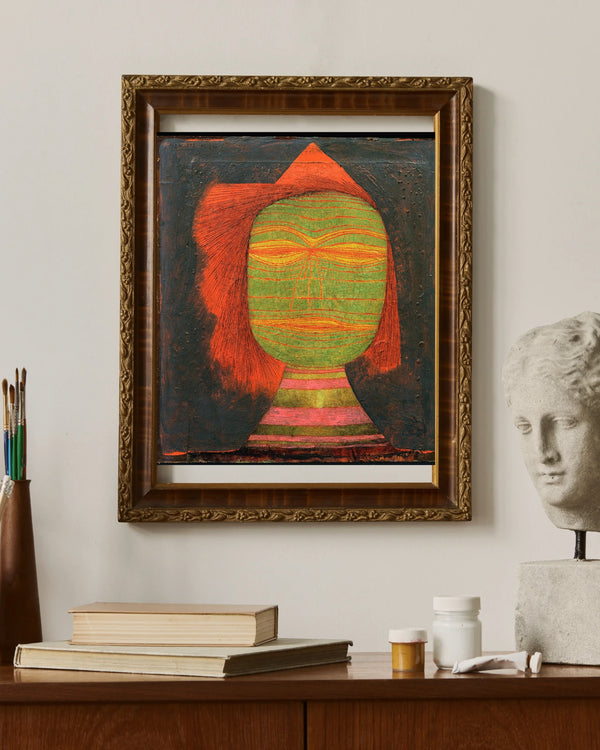 Paul Klee - Bir Adamın Başı çerçeve