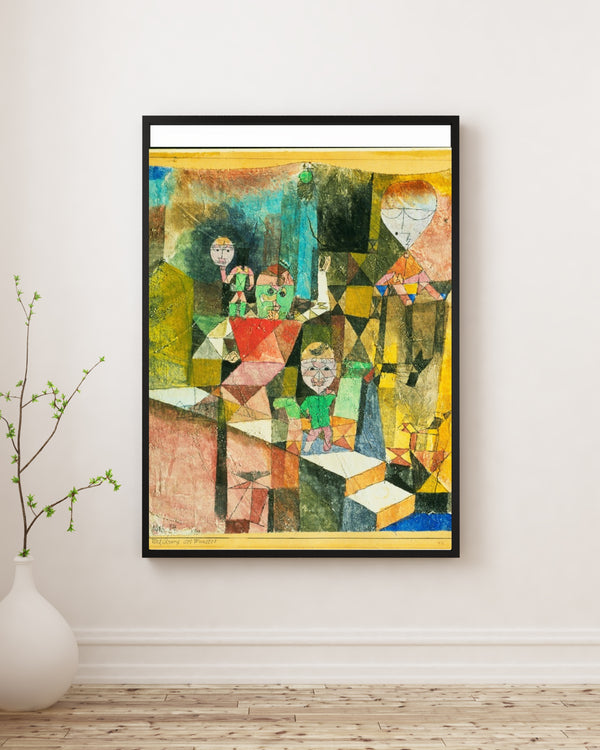 Paul Klee - Mucizenin Sunumu poster