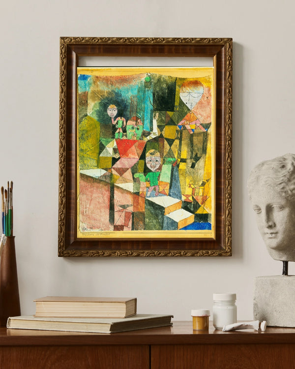 Paul Klee - Mucizenin Sunumu çerçeve